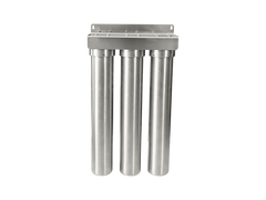 AquaVerde™ 3-Stage Stainless Steel Whole House Filtration System