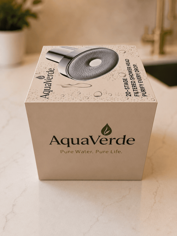 AquaVerde™ Premium Filtered Shower Head