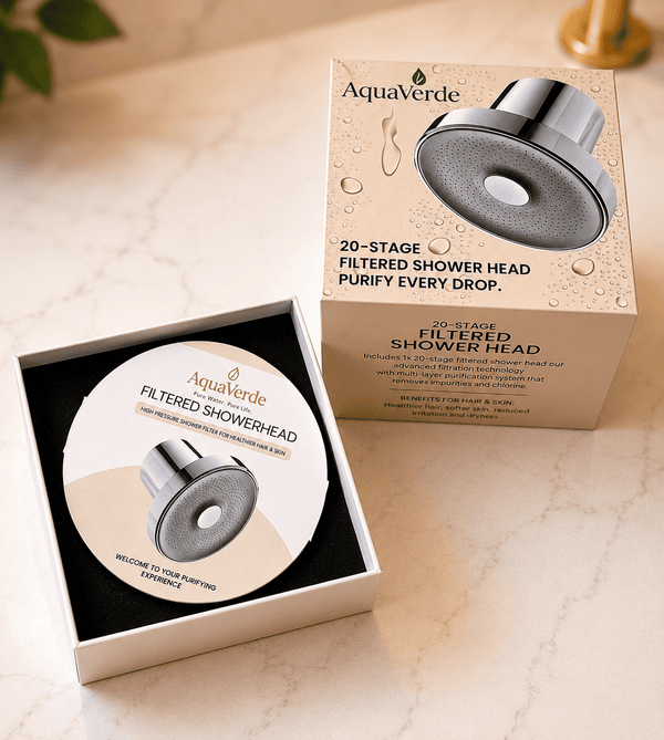 AquaVerde™ Premium Filtered Shower Head