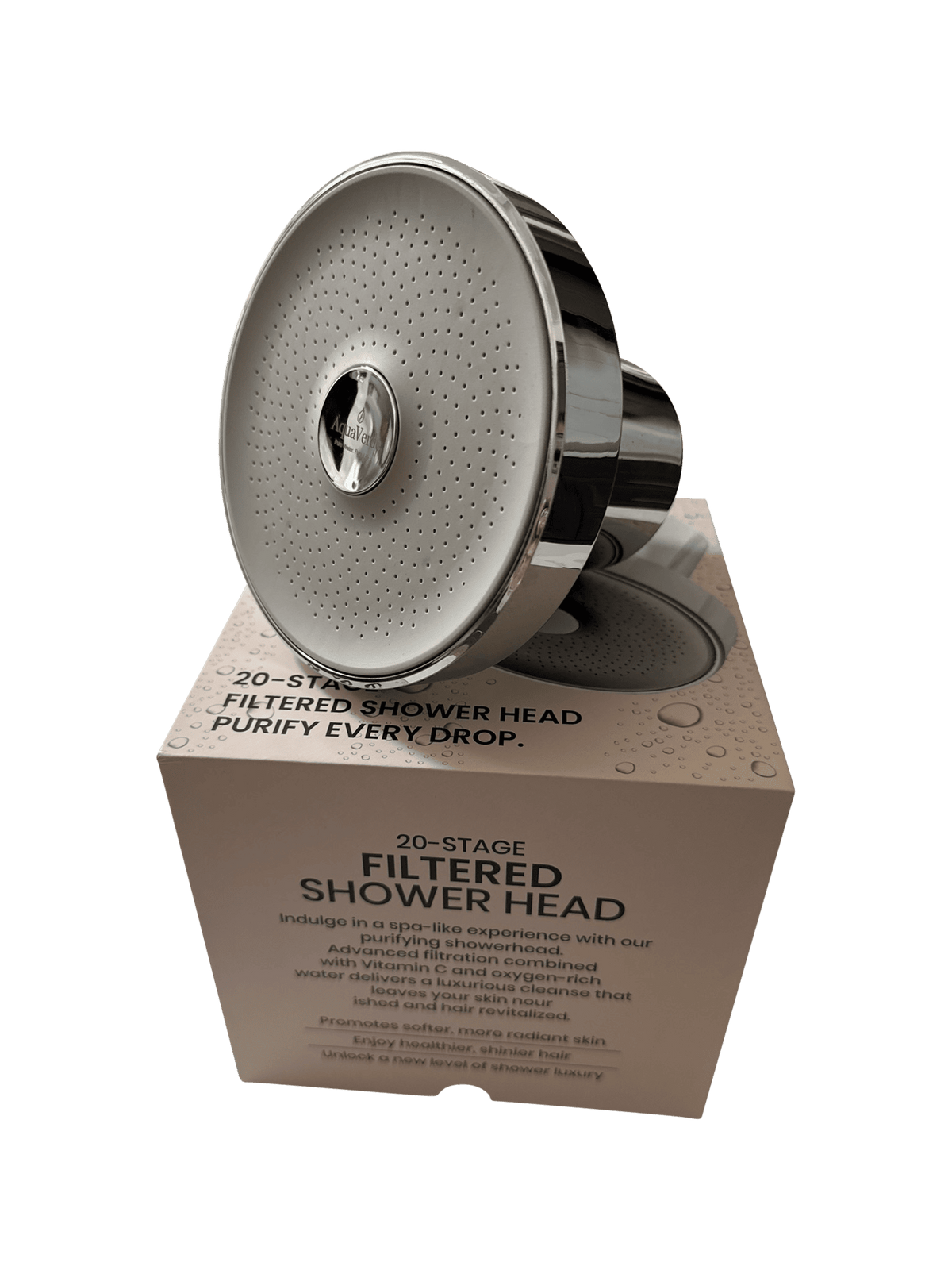 AquaVerde™ Premium Filtered Shower Head
