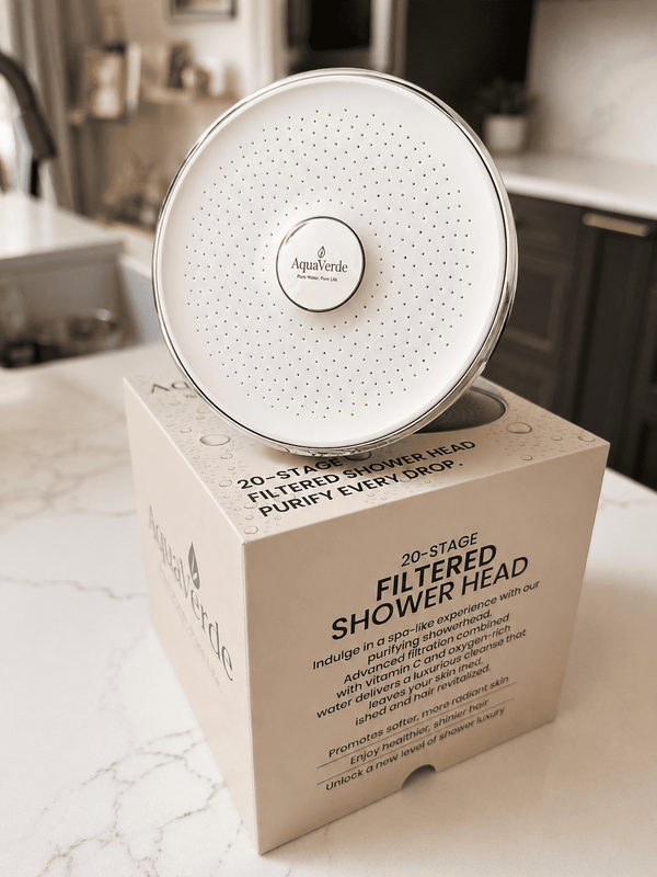 AquaVerde™ Premium Filtered Shower Head