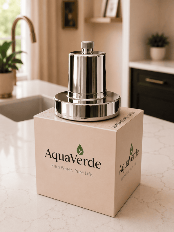 AquaVerde™ Premium Filtered Shower Head