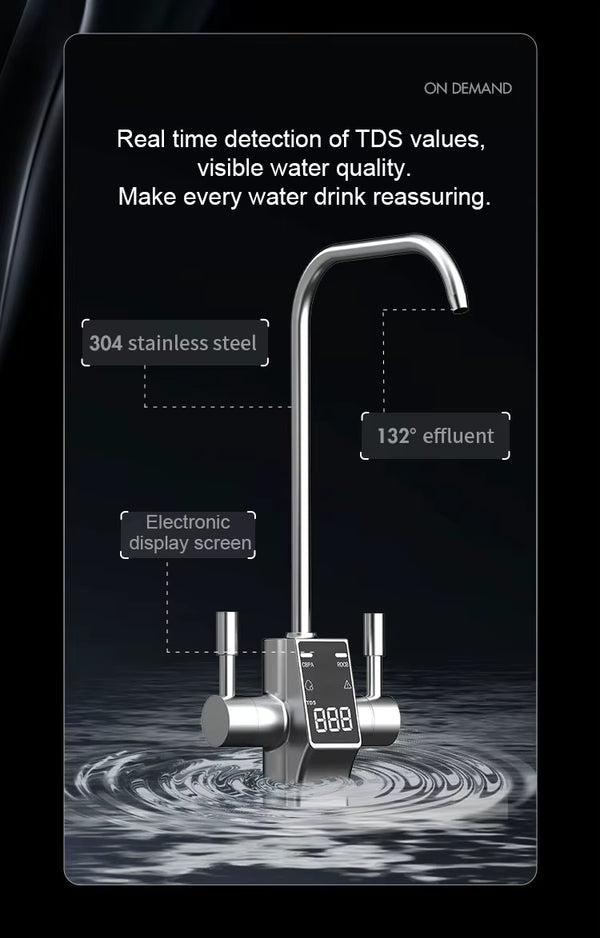 AquaVerde™ AV-RO-10S Tankless Reverse Osmosis System