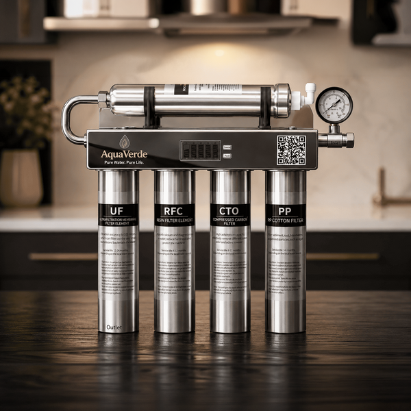 AquaVerde™ PURE™ UF5 Under-Sink Filtration System