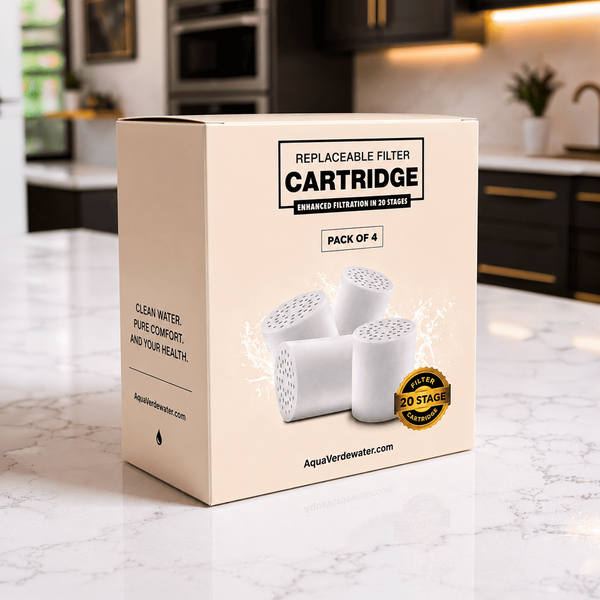 AquaVerde™ Replacement Shower Filter Cartridge